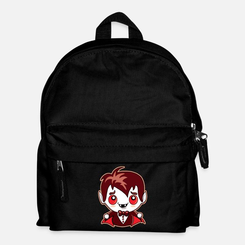 Cute Little Vampire - Kids' Backpack - black