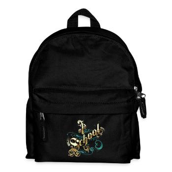 Old school - Kids' Backpack - black - Front