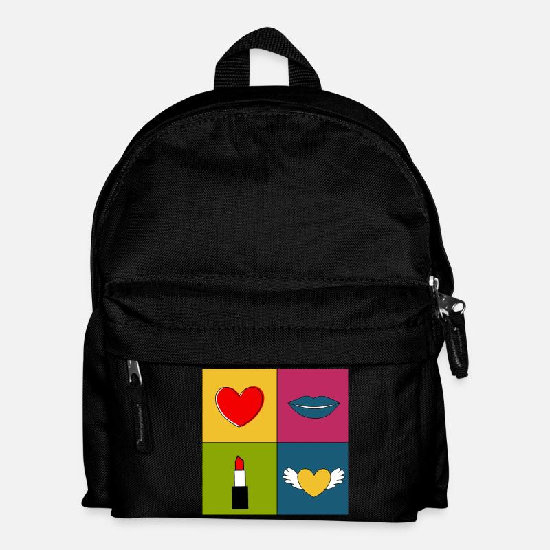 Muttertags Geschenk Mutter Muttertag Geschenkidee - Kinder Rucksack - Schwarz