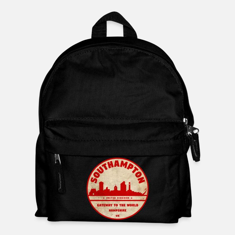 Southampton Skyline Badge - Kids' Backpack - black