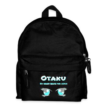 mangaaugen, Otaku statement - Kinder Rucksack - Schwarz - Vorne