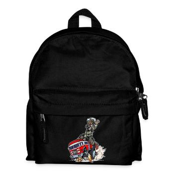 Pompier pompier sauveteur - Sac à dos Enfant - noir - Devant