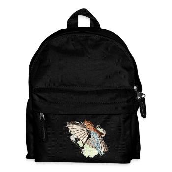 japanischer Sonnenschirm und Burunduk - Kinder Rucksack - Schwarz - Vorne
