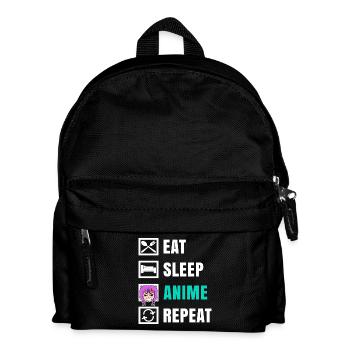 Cool Anime Comic Manga Cartoon Cosplay Saying - Kids' Backpack - black - Front