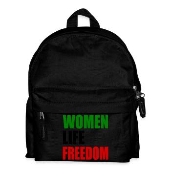 Women life freedom - Sac à dos Enfant - noir - Devant
