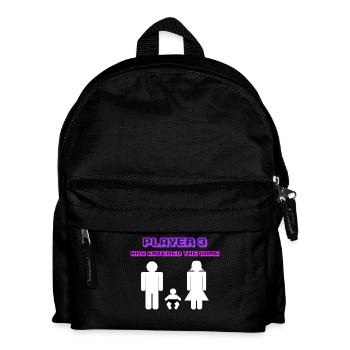 Parent Pregnant Statement Family Happiness Baby - Kids' Backpack - black - Front
