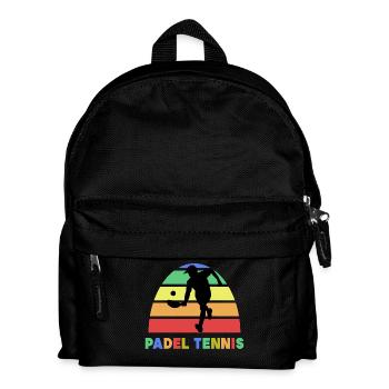 Sport Padel Tennis Leisure Balls Rackets - Kids' Backpack - black - Front