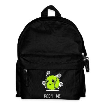 Balls Statement Player Padel Tennis Racket - Kids' Backpack - black - Front