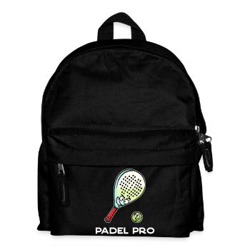 Padel Game Butterfly Ball Padel Statement Racket - Kids' Backpack - black - Front