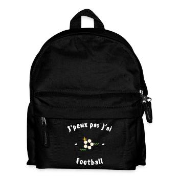 J peux pas j ai Football - Sac à dos Enfant - noir - Devant