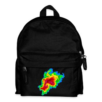 Joplin , Tornado, Radar, Stormchaser - Kids' Backpack - black - Front