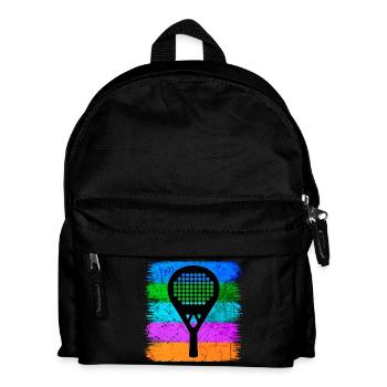Padel Sport Racket Leisure Padel Game Fans - Kids' Backpack - black - Front