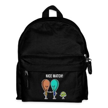 Padel Padel Team Sport Balls Racket Statement - Kids' Backpack - black - Front