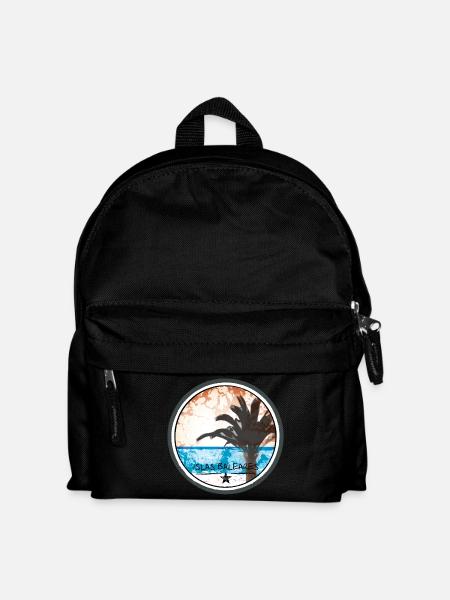 Islas Baleares - Kinder Rucksack - Schwarz