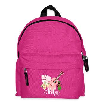 Aloha - Kids' Backpack - fuchsia - Front