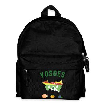 Vosges - Kinder Rucksack - Schwarz - Vorne