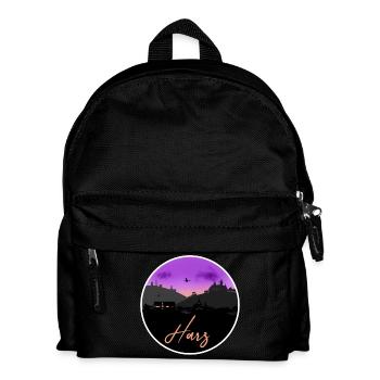 Harz Fine Skyline - Kids' Backpack - black - Front