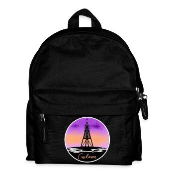 Cuxhaven Fine Skyline - Kids' Backpack - black - Front