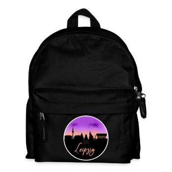 Leipzig Fine Skyline - Sac à dos Enfant - noir - Devant