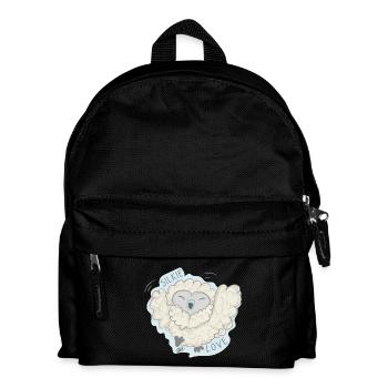 Lioba silk chicken, hooray - Kids' Backpack - black - Front