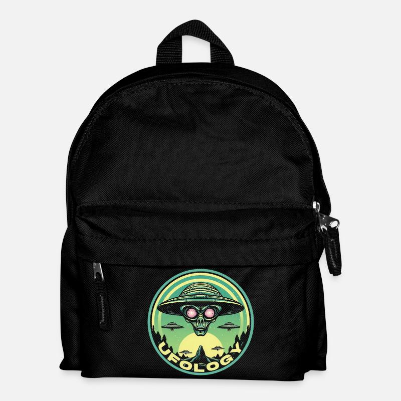 UFOLOGY - Kinder Rucksack - Schwarz