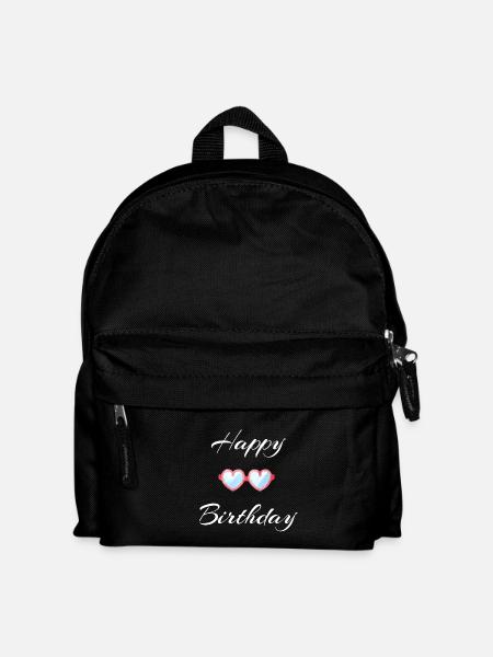 Happy Birthday Sunglasses Design - Kids' Backpack - black