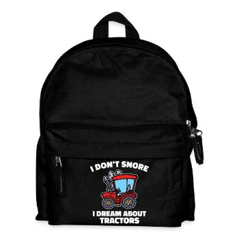 Biofarmer Vehicle Motor Vehicle Tractor Statement - Kids' Backpack - black - Front