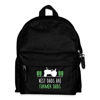 Farmer Motor Vehicle Tractor Statement Organic Farmer - Kids' Backpack - black - Front