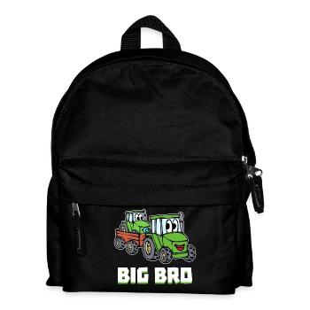 Trecker Ackerbau Landmaschinen Traktor Statement - Kinder Rucksack - Schwarz - Vorne