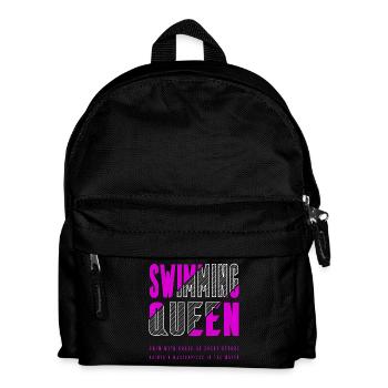 Swim Queen - Kids' Backpack - black - Front
