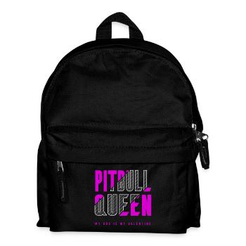 Pitbull Queen - Kids' Backpack - black - Front