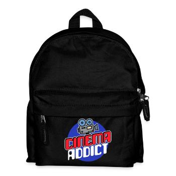 Movies Kamera Statement Theater Filmabend Filme - Kinder Rucksack - Schwarz - Vorne
