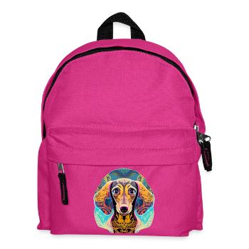 Teckel - Sac à dos Enfant - fuchsia - Devant