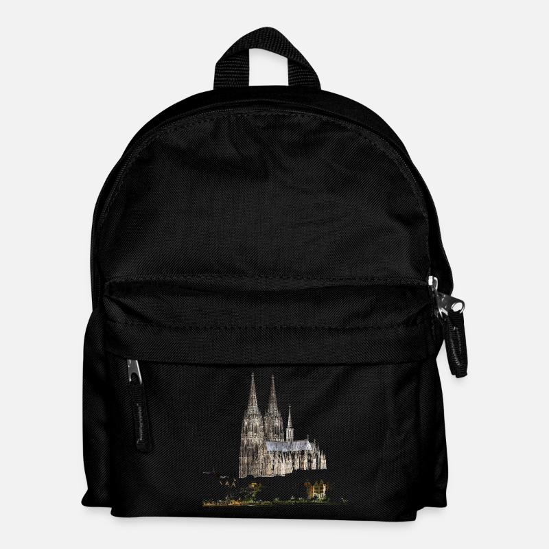 Köln - Kinder Rucksack - Schwarz