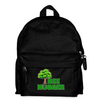 Environnement, Arbre, Terre, Nature, Déclaration, Protection de l’environnement - Sac à dos Enfant - noir - Devant