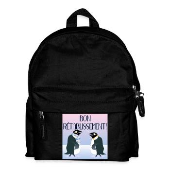 Bon rétablissement ENFANTS - Sac à dos Enfant - noir - Devant