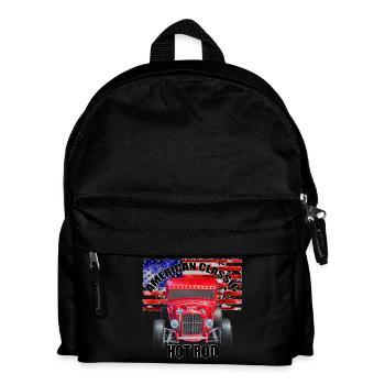 American Classic Hot Rod R6Z - Kinder Rucksack - Schwarz - Vorne