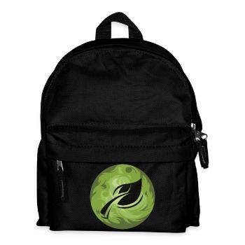 Leaf Nature Conservation Forest Leaves Symbol Colors - Kids' Backpack - black - Front