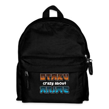 Otaku Anime Animation Japan Manga Statement Comic - Kinder Rucksack - Schwarz - Vorne