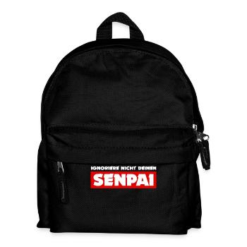 Anime Japan Animation Senpai Statement Comic - Kinder Rucksack - Schwarz - Vorne