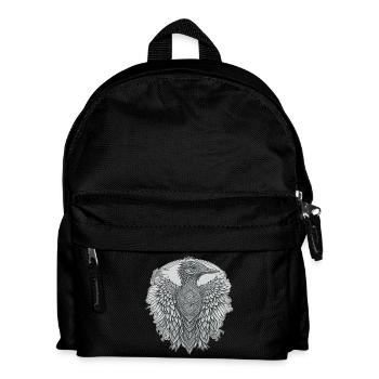 Duck totem - Kids' Backpack - black - Front