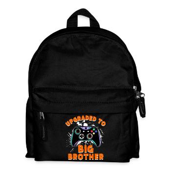 Siblings Proud Big Brother Statement - Kids' Backpack - black - Front