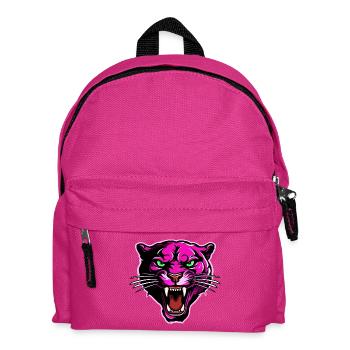 Panther Head Pink - Kids' Backpack - fuchsia - Front