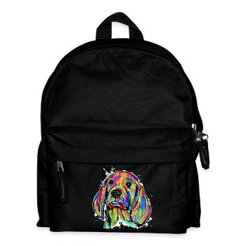 Animaux de compagnie Peluche pour chien Animal préféré Animaux - Sac à dos Enfant - noir - Devant