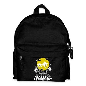 Retirement Statement Leisure Farewell Retiree - Kids' Backpack - black - Front