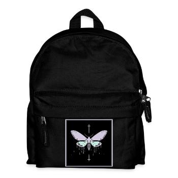 Ätherisches Flüstern in Minze und Lavendel - Kinder Rucksack - Schwarz - Vorne