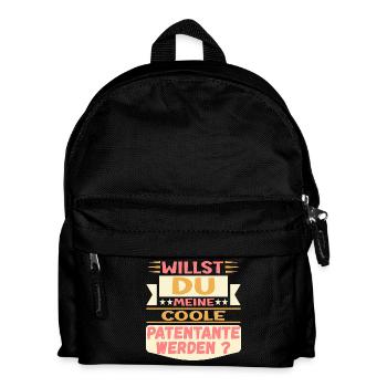PATENTANTE WERDEN - TAUFE CHRISTLICHE GEMEINDE - Kinder Rucksack - Schwarz - Vorne
