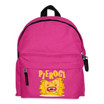 DUMPLINGS HALLOWEEN FOOD - POLISH Nutrition - Kids' Backpack - fuchsia - Front