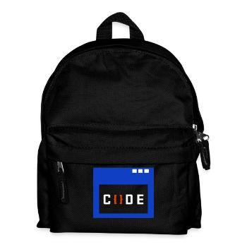 Coder Earn Money Employee Work Success - Kids' Backpack - black - Front