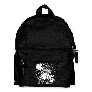 Docteur, Profession, Superviseur d’emploi, Réussite professionnelle - Sac à dos Enfant - noir - Devant